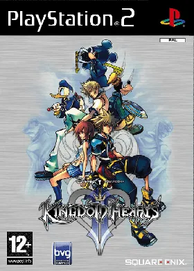 Kingdom Hearts II (Japan) box cover front